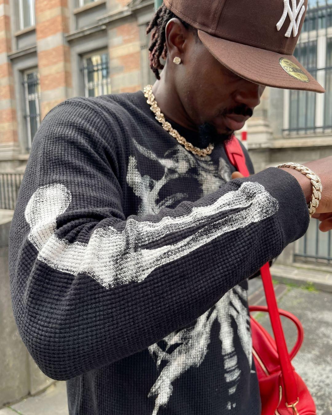 T-Shirt Manches Longues "Skeleton"