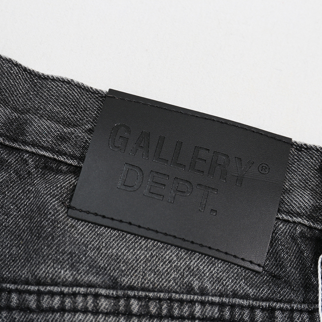 Vintage Grey Flared Denim Jeans