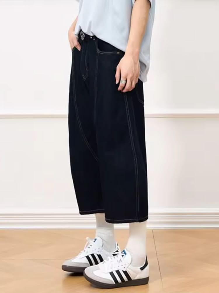 Short en Jean "Barrel"