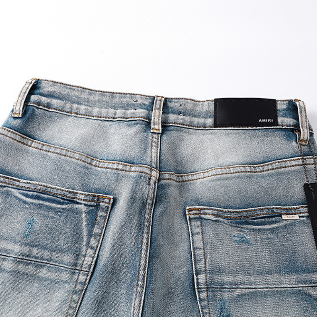 Light Blue Signature Logo Jeans