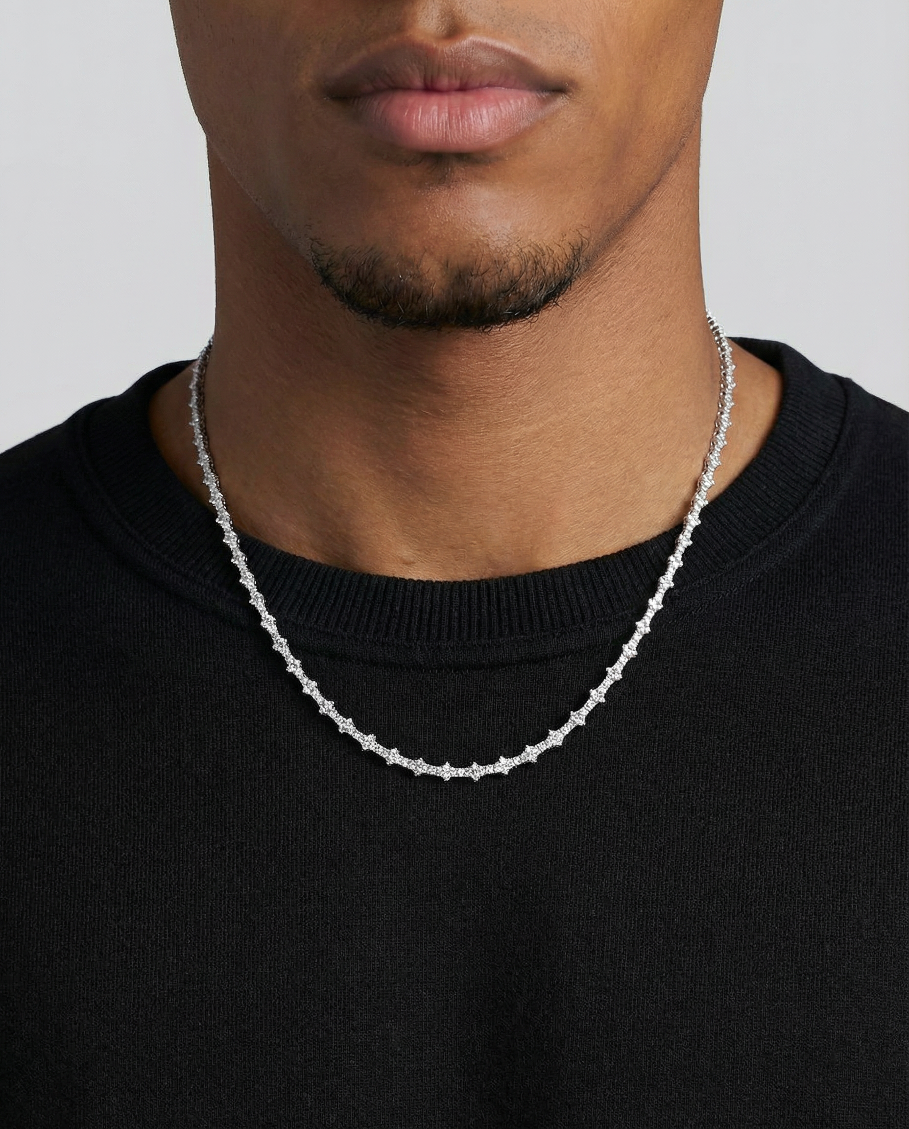 Crystal Flow Silver