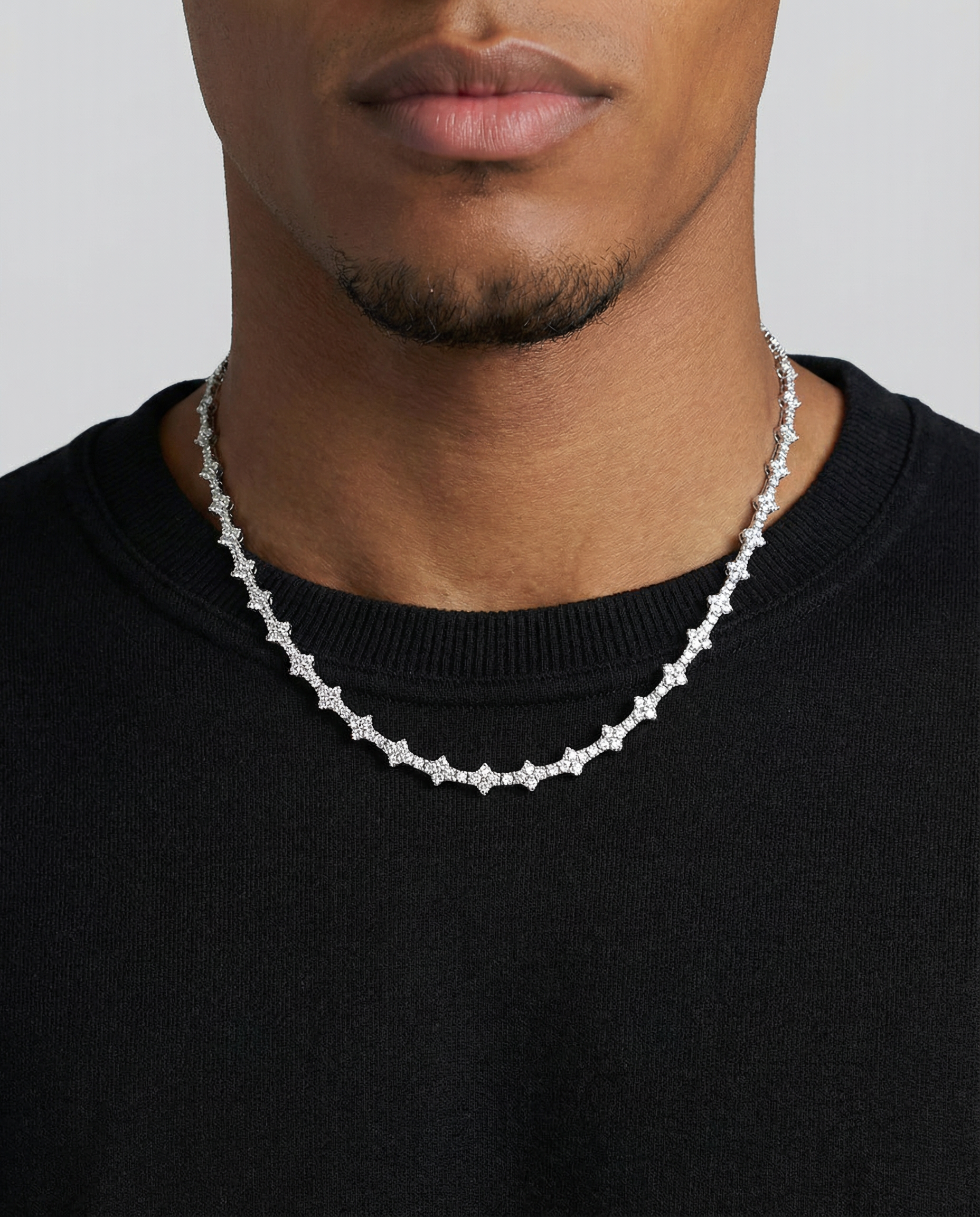 Crystal Flow Silver
