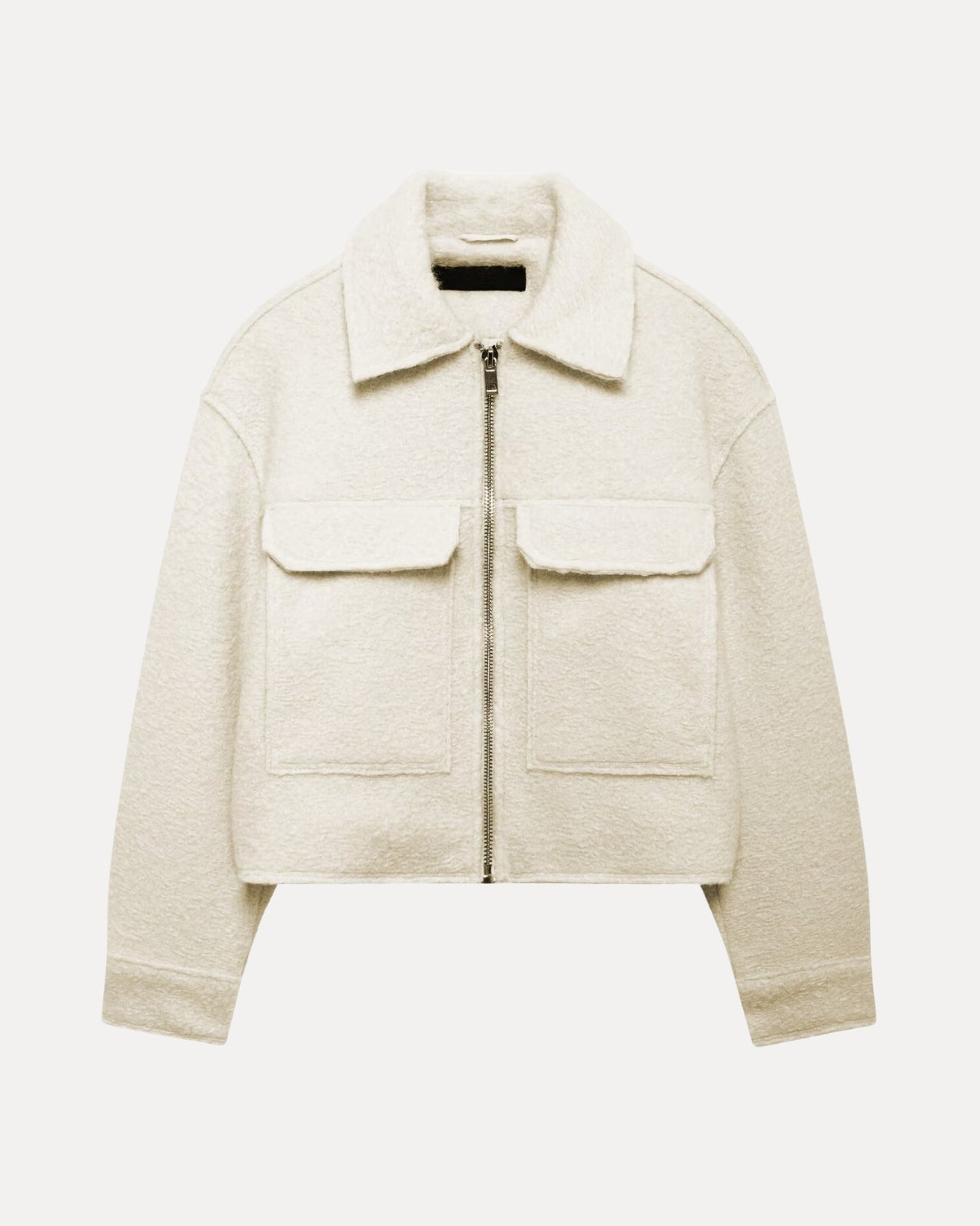 Cropped Wool Jacket
