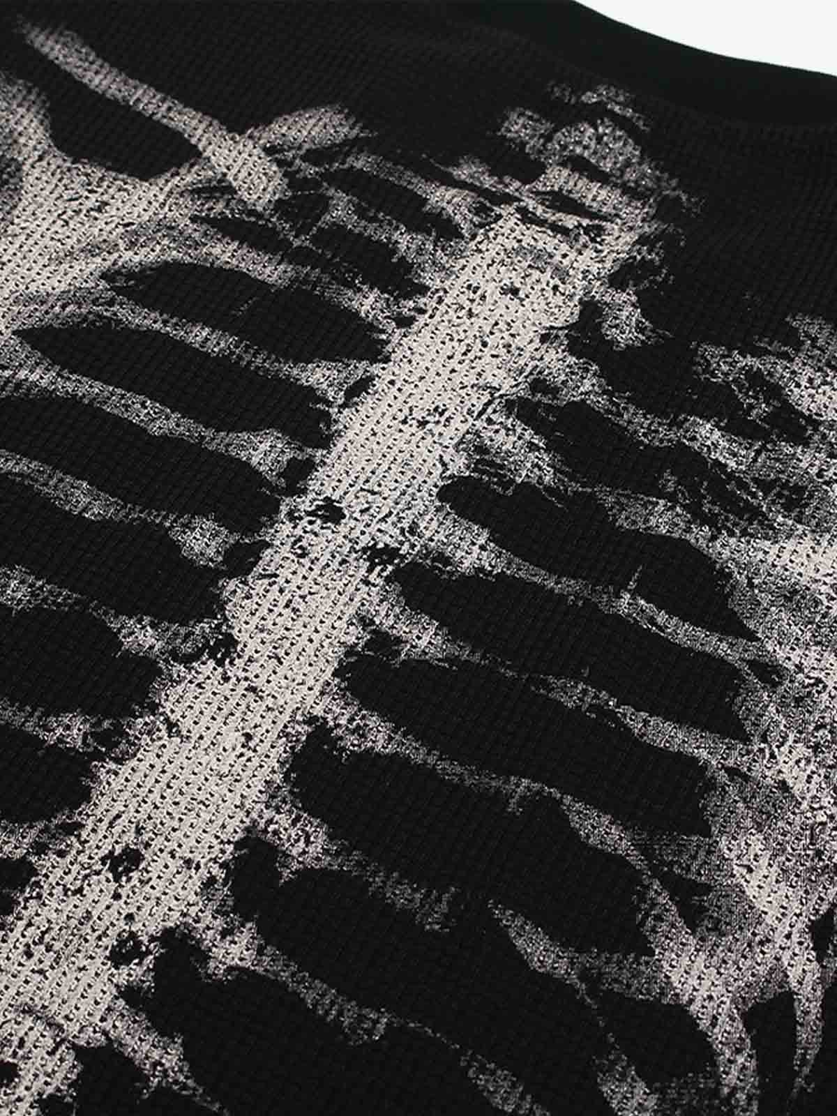 T-Shirt Manches Longues "Skeleton"