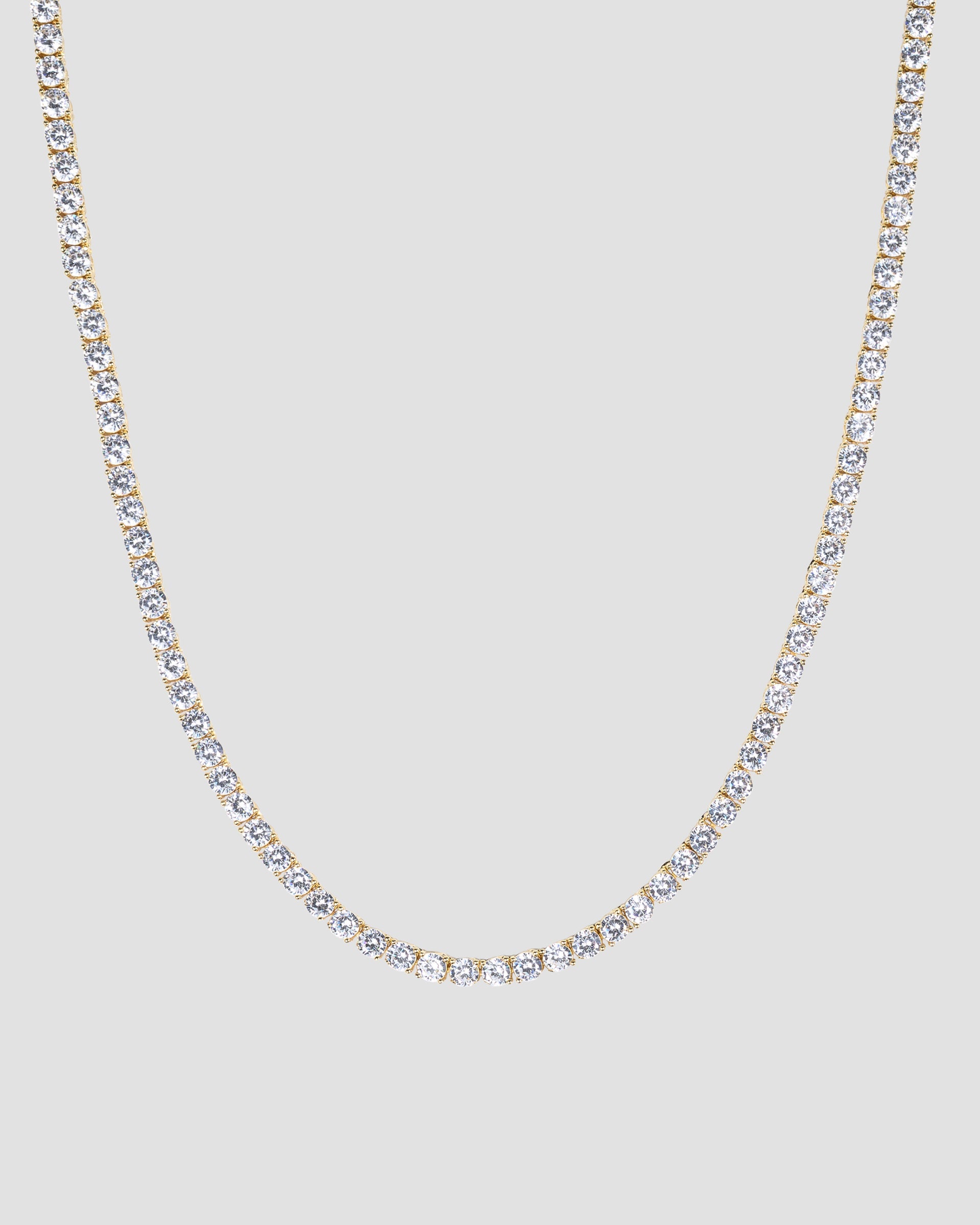 4mm Tennis Chain Gold