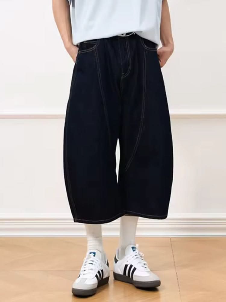 Short en Jean "Barrel"