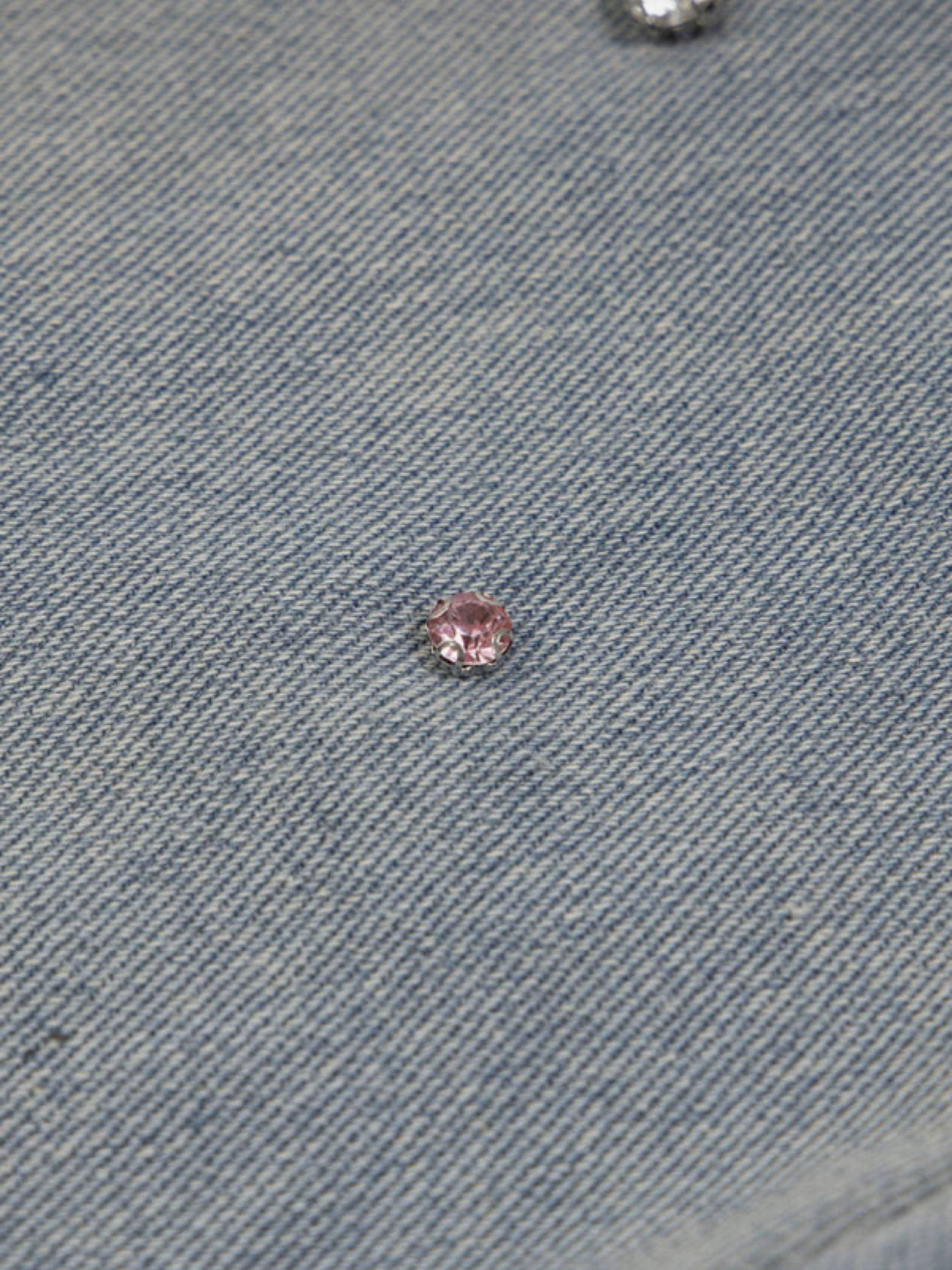 Short en Jean "Rhinestone"