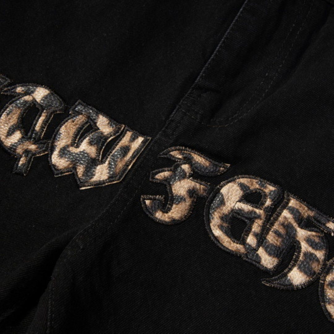 Black Star Patch Denim Jeans