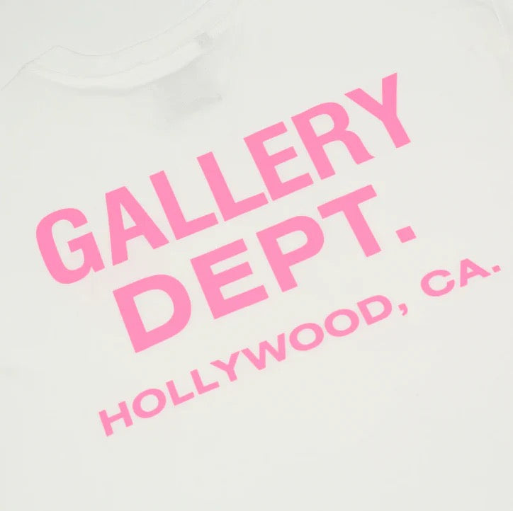 "Dept" Tee Pink