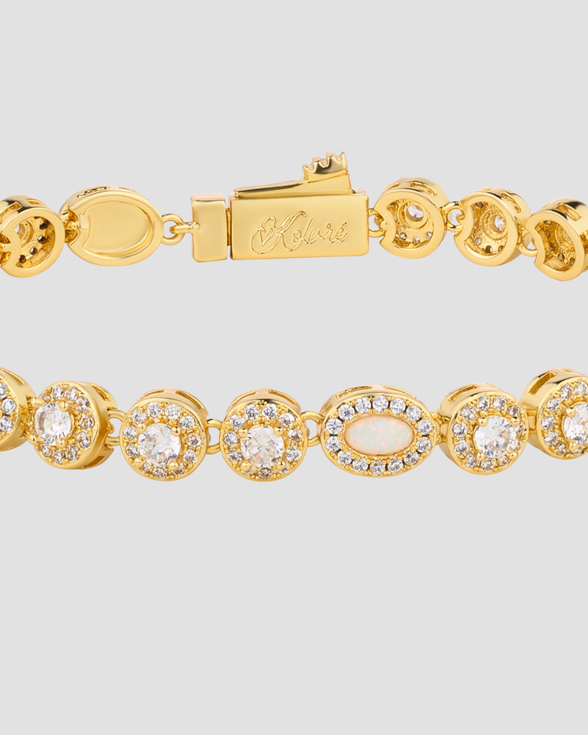 Luxe Crystal Bracelet Gold