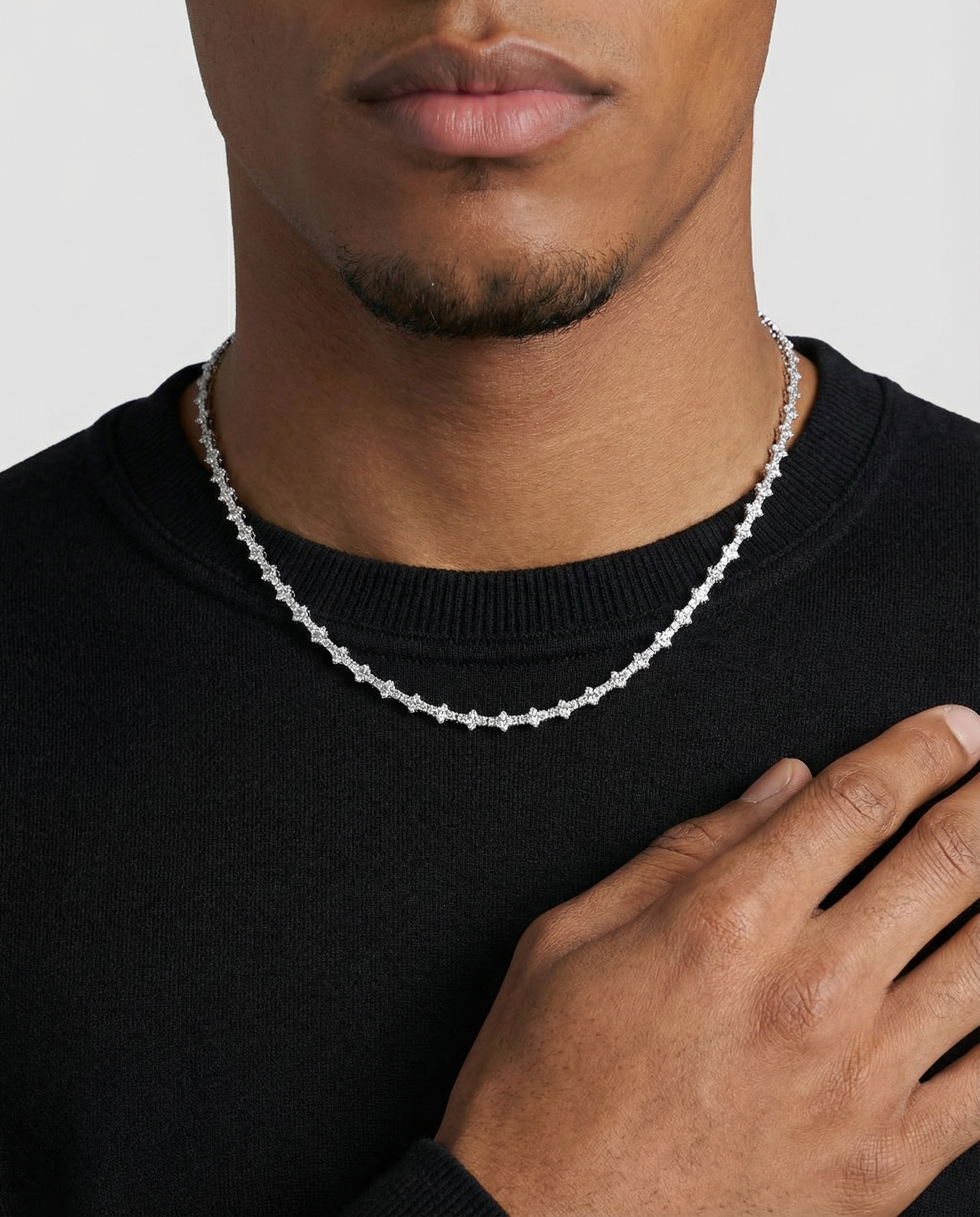 Crystal Flow Silver
