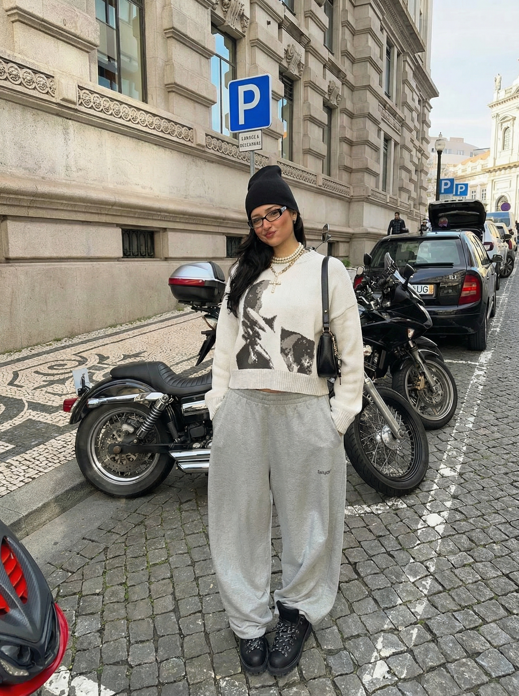 Pull en Maille "Why?"